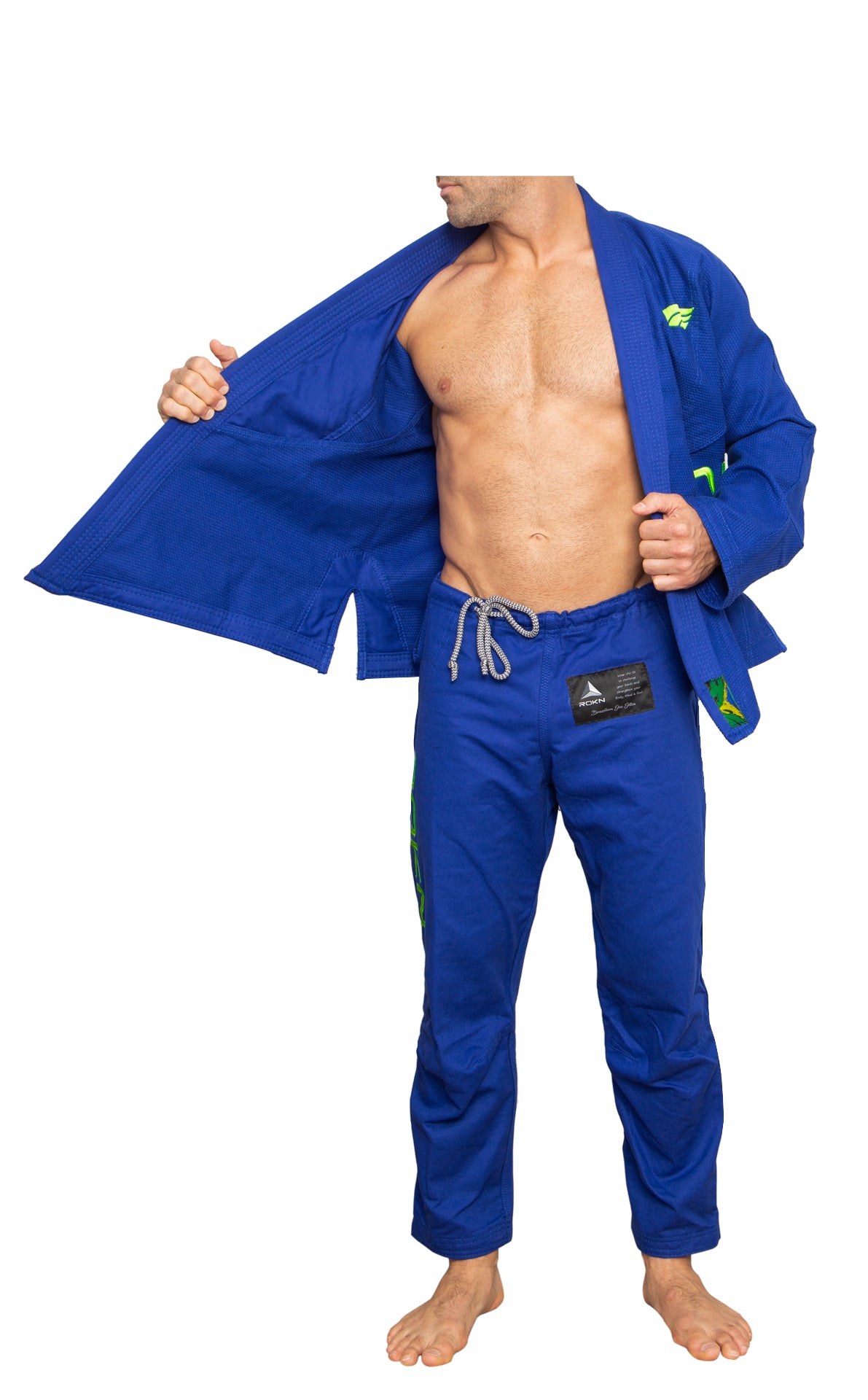 KIMONO ROKN EVOLUTION NEON BLUE