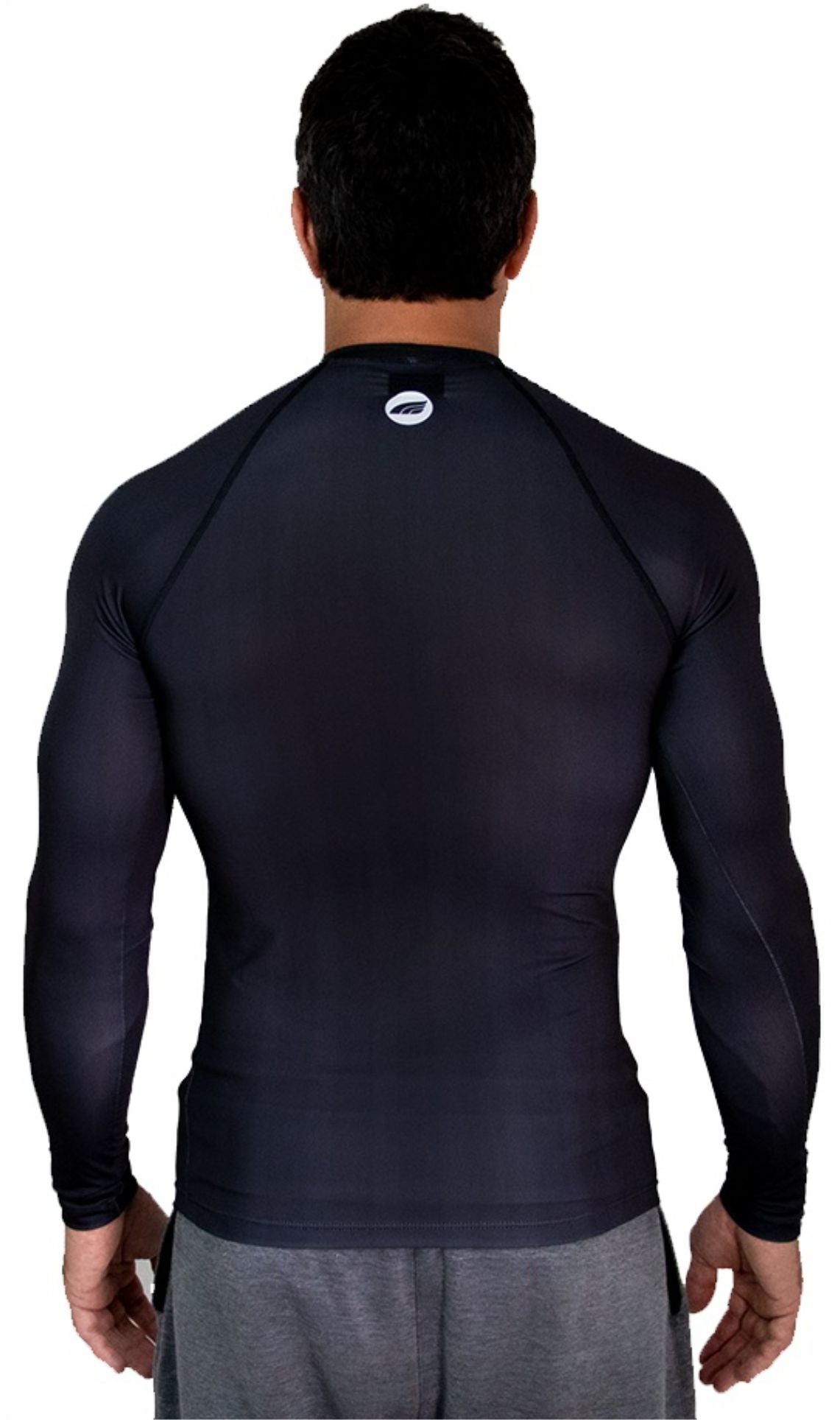 RASHGUARD ROKN TYPE LONG SLEEVE BLACK