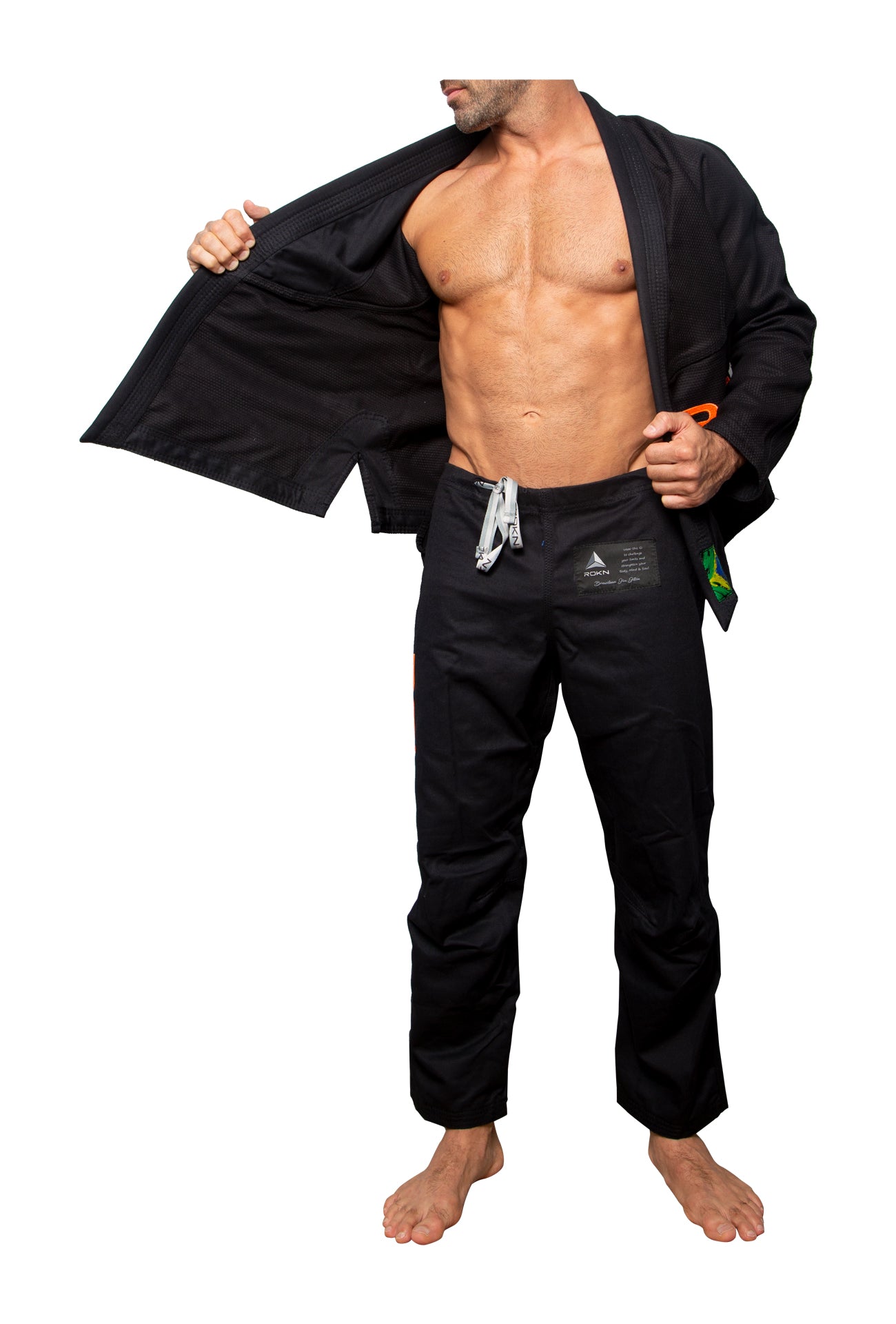 KIMONO ROKN EVOLUTION NEON BLACK
