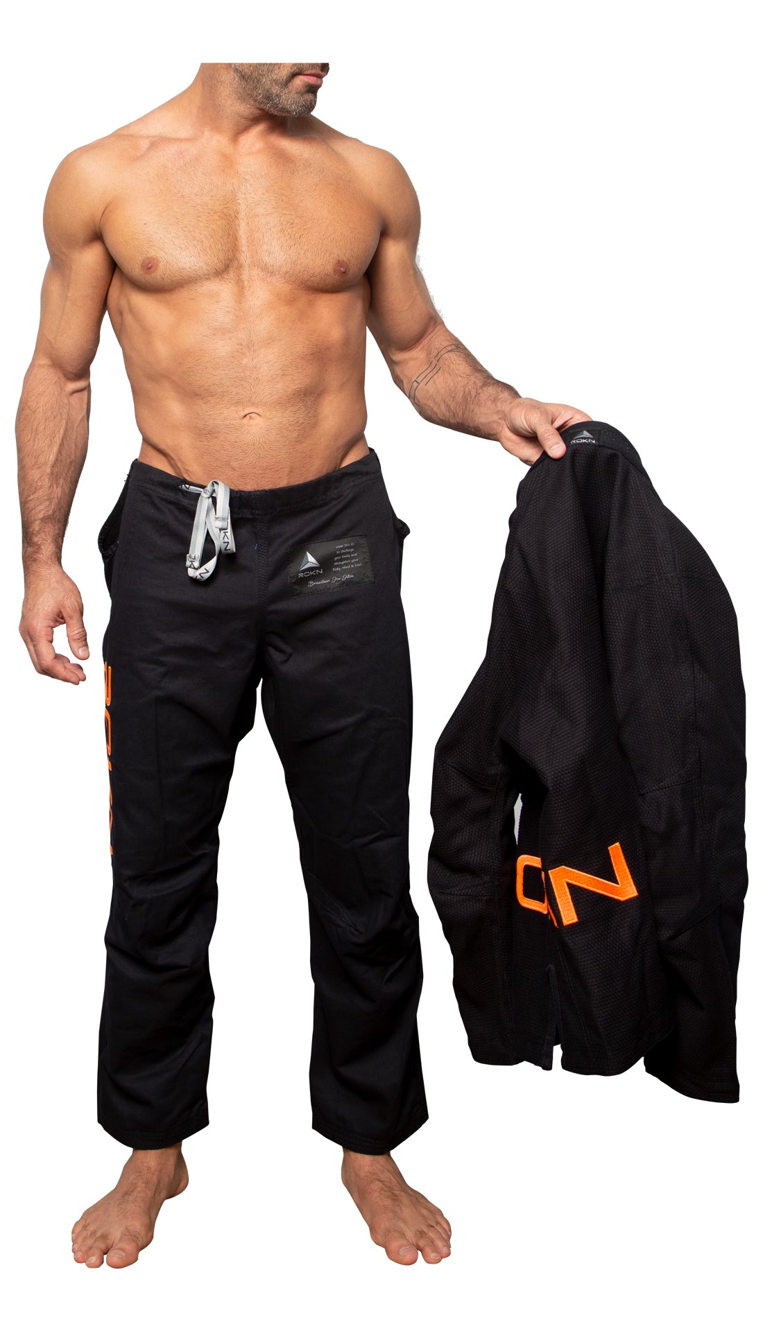 KIMONO ROKN EVOLUTION NEON BLACK