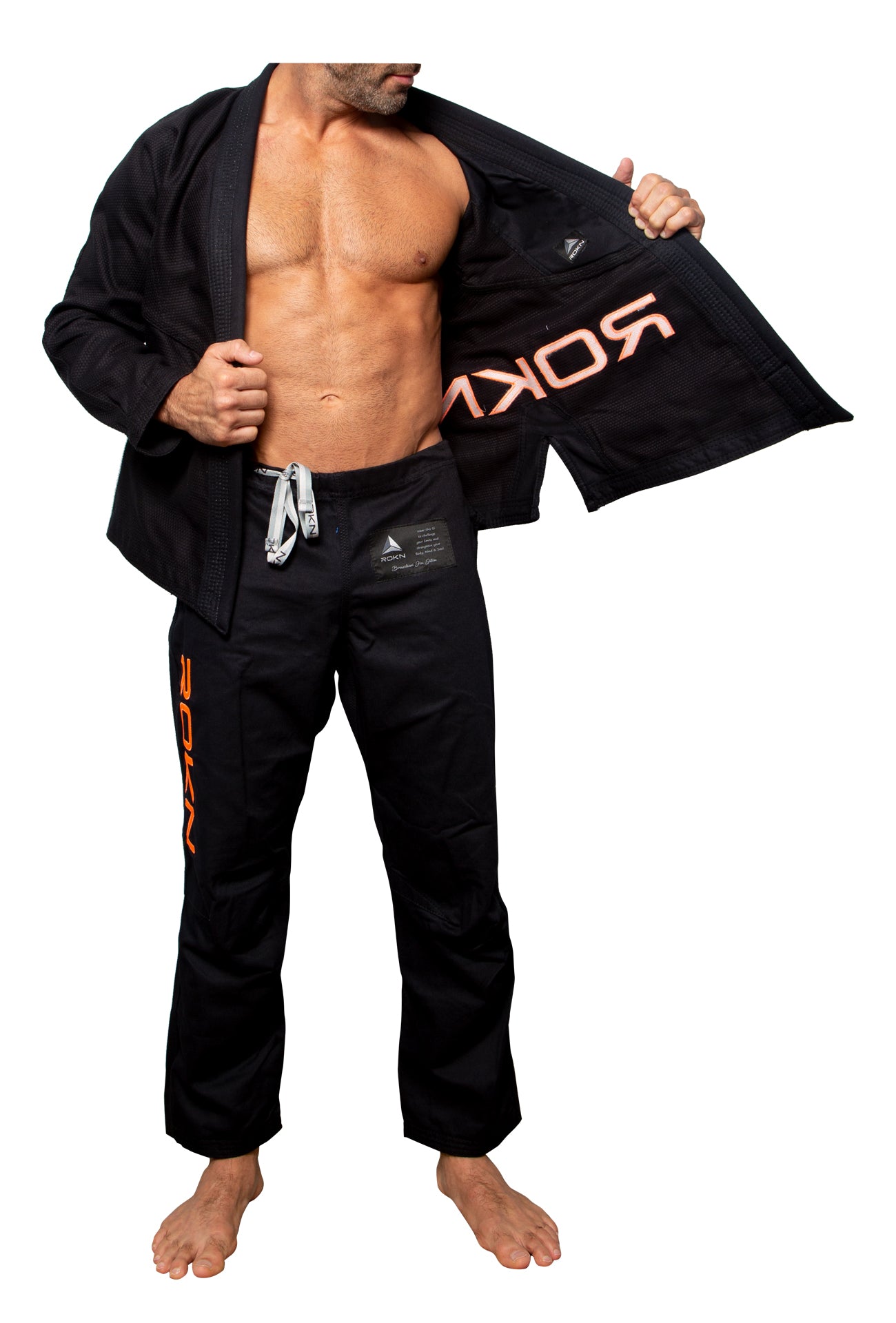 KIMONO ROKN EVOLUTION NEON BLACK