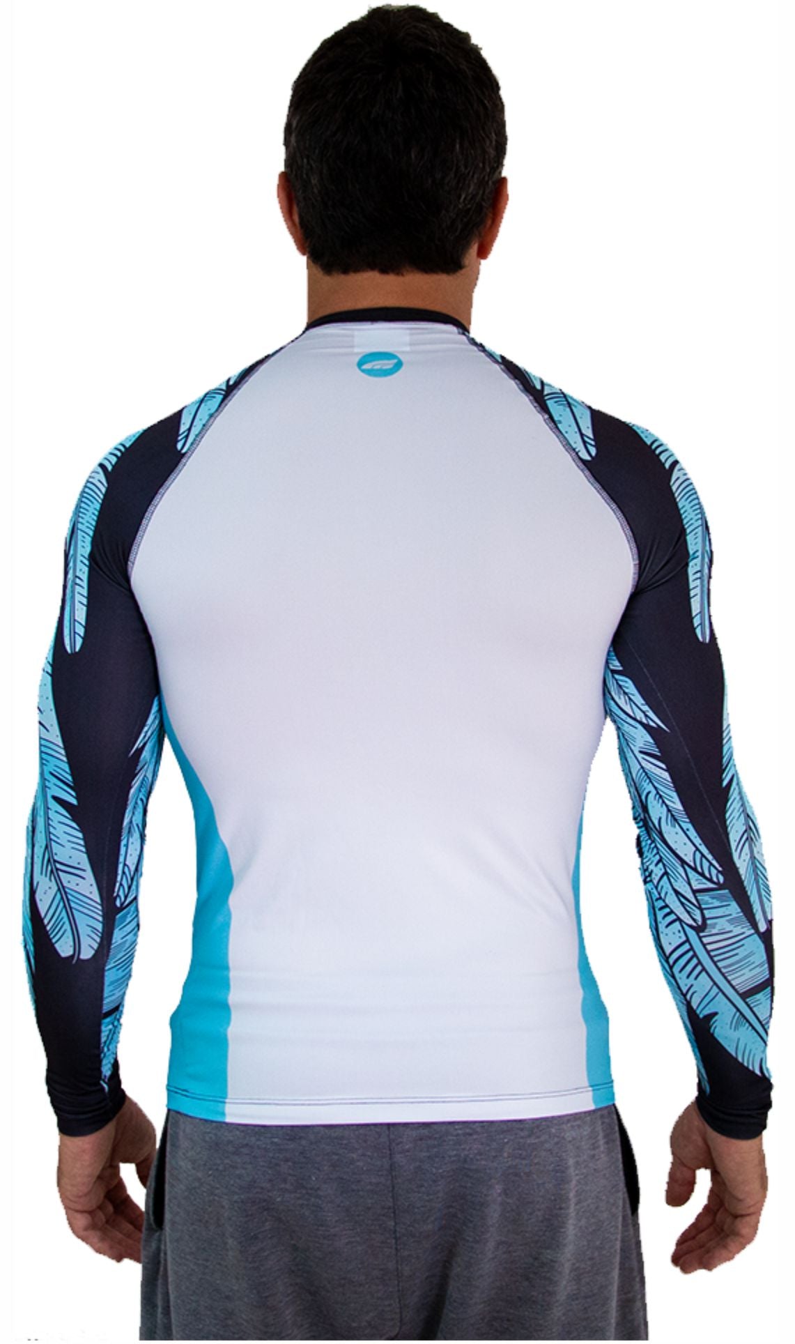 RASHGUARD ROKN EAGLE LONG SLEEVE BLUE