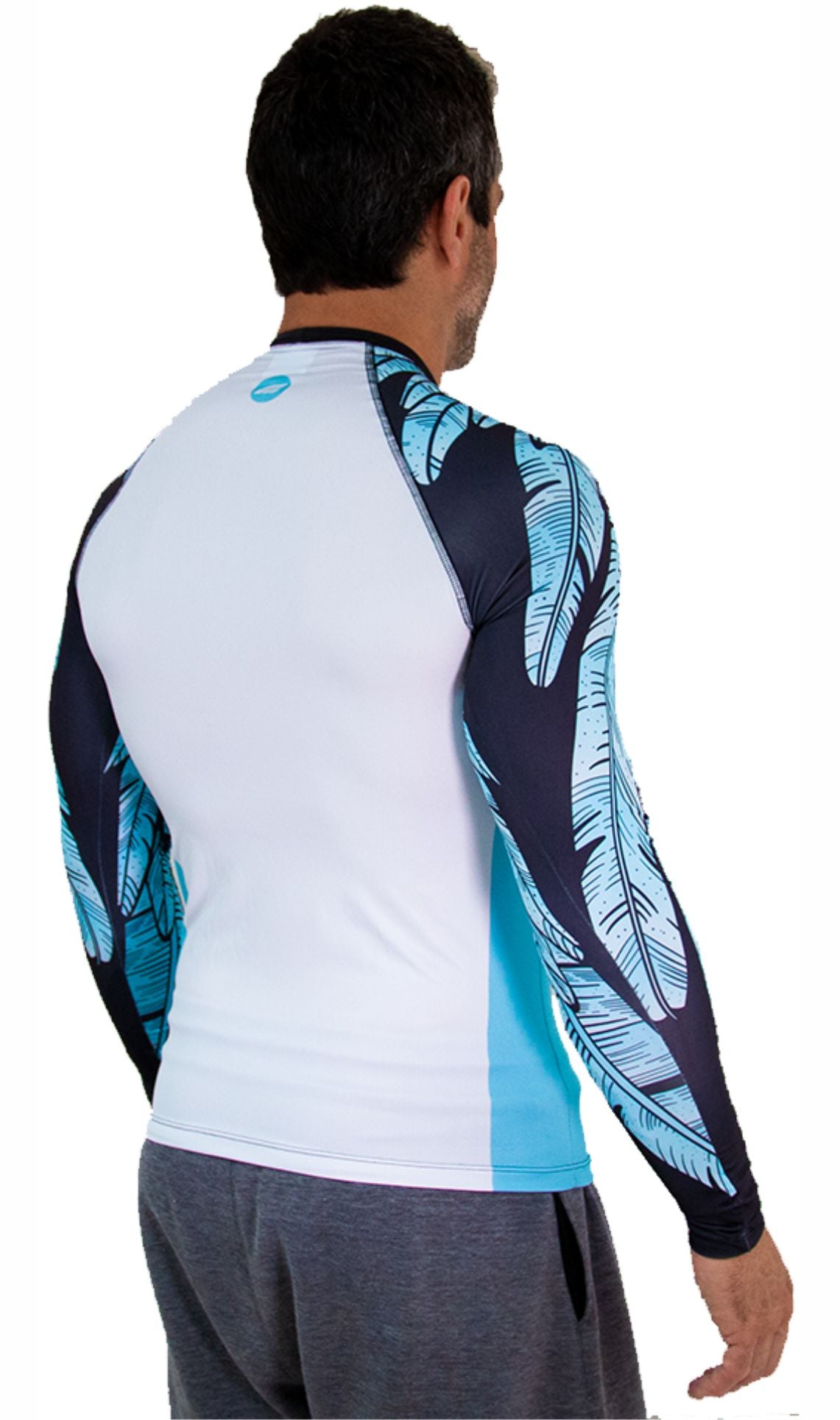 RASHGUARD ROKN EAGLE LONG SLEEVE BLUE